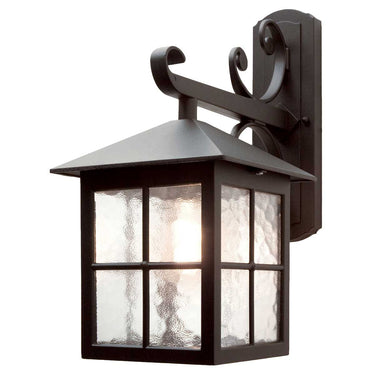 Seinävalaisin musta | Ulkokäyttöön | 18,5 x 31 x 40 cm | Winchester | (IP23)-Elstead Lighting-Sasu’s sisustus- ja huonekaluliike