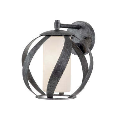 Seinävalaisin musta | Ulkokäyttöön | 25,4 x 21,7 x 28,2 cm | Blacksmith | (IP44)-Quoizel-Sasu’s sisustus- ja huonekaluliike
