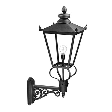 Seinävalaisin musta | Ulkokäyttöön | 38,5 x 67,5 x 114,5 cm | Wilmslow | (IP23)-Elstead Lighting-Sasu’s sisustus- ja huonekaluliike