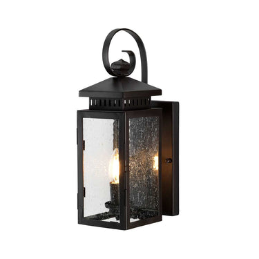 Seinävalaisin pronssi | Ulkokäyttöön | 12 x 19 x 39 cm | Hythe | (IP44)-Elstead Lighting-Sasu’s sisustus- ja huonekaluliike