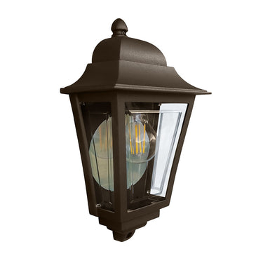 Seinävalaisin pronssi | Ulkokäyttöön | 19,3 x 11 x 32,5 cm | Deco Lane | (IP44)-Elstead Lighting-Sasu’s sisustus- ja huonekaluliike