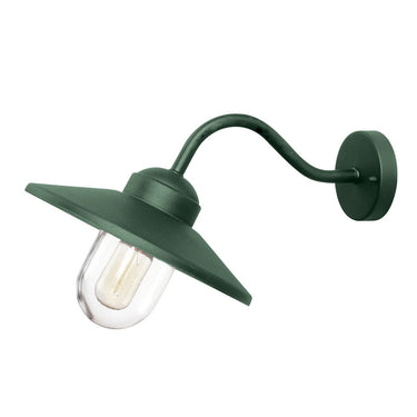 Seinävalaisin vihreä | Ulkokäyttöön | 27,5 x 42 x 25,5 cm | Klampenborg | (IP44)-Elstead Lighting-Sasu’s sisustus- ja huonekaluliike