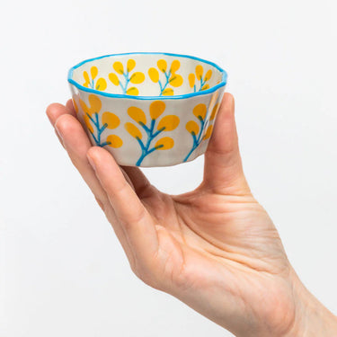Sini-keltainen muffinssivuoka | Ø8 x 4 cm | FLORAL-Tranquillo-Sasu’s sisustus- ja huonekaluliike