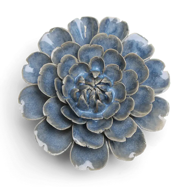 Sininen samettikukka-posliinikukka Chive, ⌀10,8 x 4,6 cm – tuotekuva