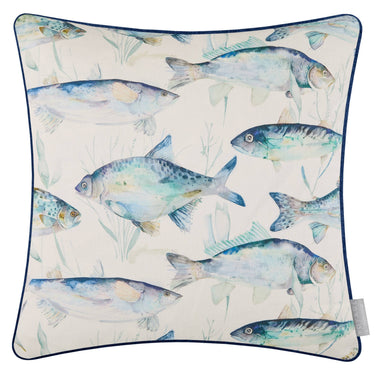 Sinisävyinen sisustustyynyliina | 50 x 50 cm | Ives Waters-Riva Home-Sasu’s sisustus- ja huonekaluliike