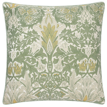 Sisustustyyny vaaleanvihreä | 55 x 55 cm | William Morris Snakehead -mallisto-Morris & Co. / Riva Home-Sasu’s sisustus- ja huonekaluliike