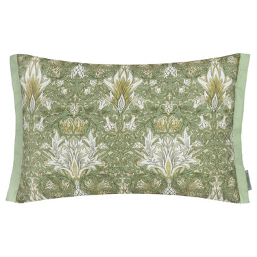 Sisustustyyny vaaleanvihreä | Myös ulkokäyttöön | 60 x 40 cm | William Morris Snakehead-Morris & Co. / Riva Home-Sasu’s sisustus- ja huonekaluliike