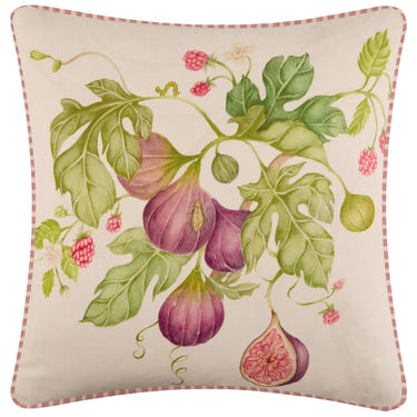 Sisustustyynyliina puna-valkoinen | Myös ulkokäyttöön | 43 x 43 cm | Fig Gardens-Riva Home-Sasu’s sisustus- ja huonekaluliike