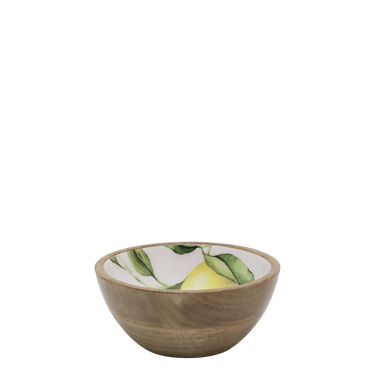 Tours Bowl w. lemons H7/D15 cm nature