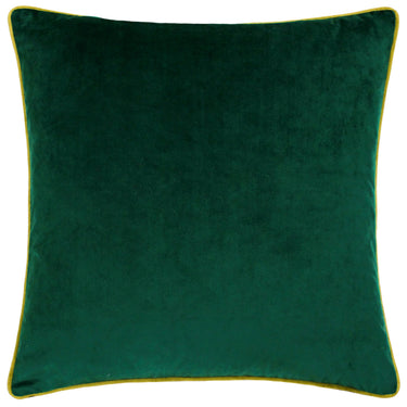 Smaragdinvihreä sisustustyynyliina kullankeltaisilla tereillä | 45 x 45 cm | Meridian-Riva Home-Sasu’s sisustus- ja huonekaluliike