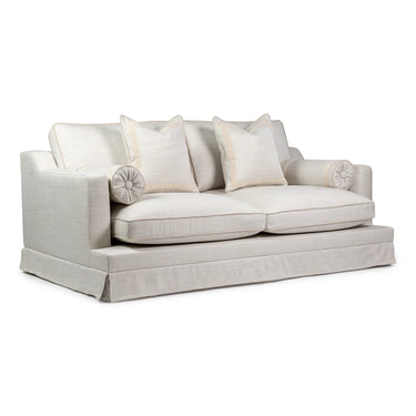 Orlando sohva 195 cm, vaalea Easy Lustre Almond -verhoilu