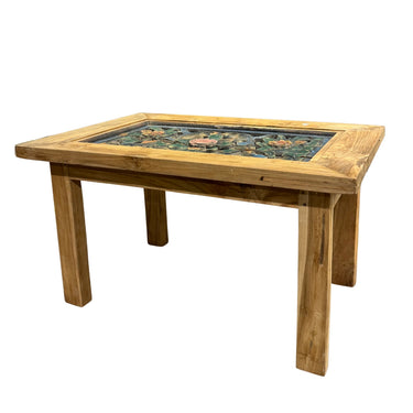 Sohvapöytä tiikkiä | 80 x 52 x 45 cm | Vintage-Vintage by Sasu's-Sasu’s sisustus- ja huonekaluliike