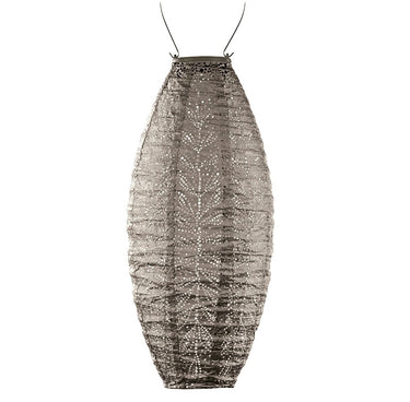 Long Oval 20 Folia Taupe