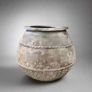 Terrakotta ruukku "Jembangan batik pot" | ⌀ 53 x 50 cm-Vintage by Sasu's-Sasu’s sisustus- ja huonekaluliike
