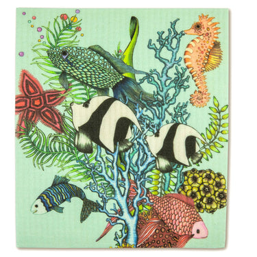 Tiskirätti | 17x20 cm | Aqua turquoise-Nadja Wedin design-Sasu’s sisustus- ja huonekaluliike