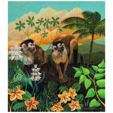 Tiskirätti | 17x20 cm | Scull Monkeys-Nadja Wedin design-Sasu’s sisustus- ja huonekaluliike