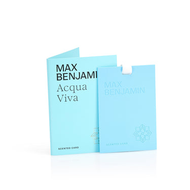 Tuoksukortti | Acqua Viva-Max Benjamin-Sasu’s sisustus- ja huonekaluliike