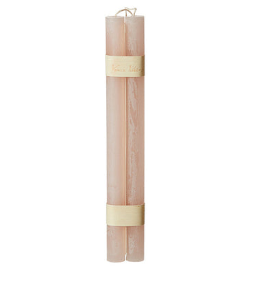 Vaaleanpunainen kruunukynttilä 2 kpl | ⌀2,25 x 31 cm | Vance Kitira Timber®-Lubech Living-Sasu’s sisustus- ja huonekaluliike
