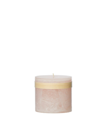 Vaaleanpunainen pöytäkynttilä | ⌀8 x 7,5 cm | Soft Pink-Vance Kitira-Sasu’s sisustus- ja huonekaluliike