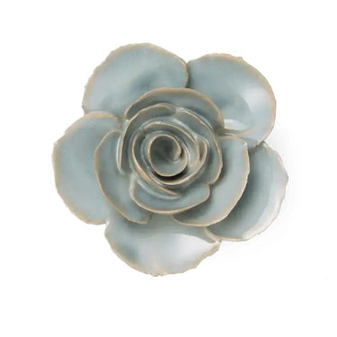 Vaaleanvihreä leinikki-posliinikukka | ⌀8,9 x 4,4 cm-Chive-Sasu’s sisustus- ja huonekaluliike