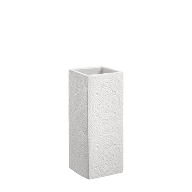 Valkoinen astianpesuharjan pidike | 6 x 6 x 15 cm | Orient-Cult Design-Sasu’s sisustus- ja huonekaluliike