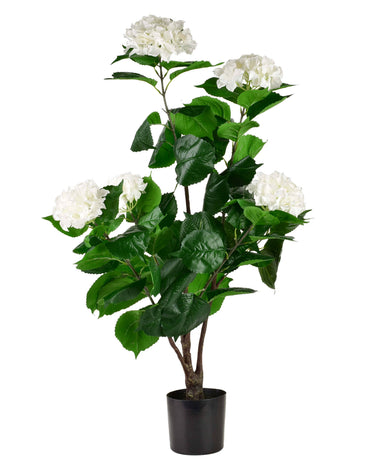 Valkoinen hortensia-kestokukka ruukussa | 92 cm | Viridis-MONDEX-Sasu’s sisustus- ja huonekaluliike