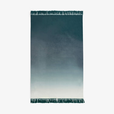 Vihreä ombre-samettitorkkupeitto | 125 x 150 cm | Bloom-Riva Home-Sasu’s sisustus- ja huonekaluliike