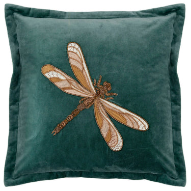 Vihreä sisustustyynyliina | 50x 50cm | Aria Dragonfly-Riva Home-Sasu’s sisustus- ja huonekaluliike
