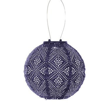 Violetti aurinkokennolyhty | Ø20cm | Topaze Rond