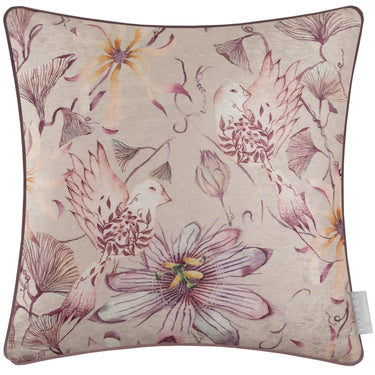 Violettiin taittava vaaleanpunasävyinen sisustustyynyliina | 50 x 50 cm | Floella-Riva Home-Sasu’s sisustus- ja huonekaluliike