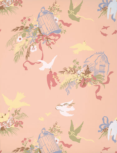 Volières Confetti | non-woven tapetti | National Trust Papers III