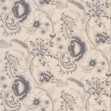 Woodblock Mono Knightsbridge | non-woven tapetti | Archive Trails II