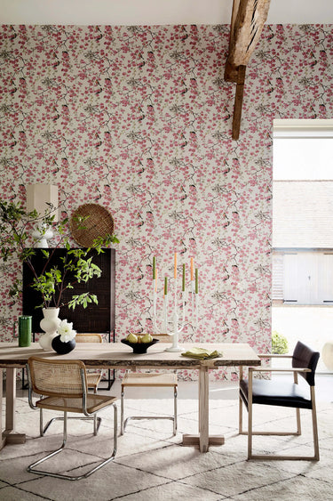 Massingberd Blossom Mineral | non-woven wallpaper | National Trust Papers II