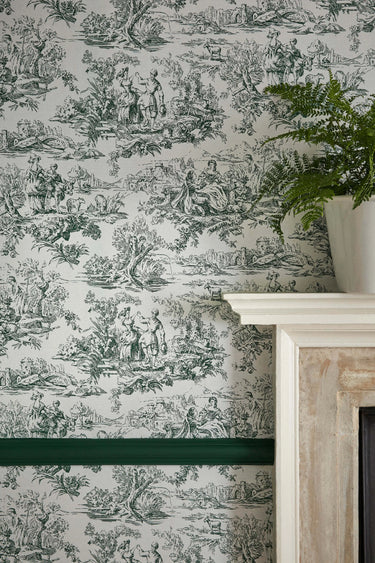 Lovers' Toile Puck | non-woven tapetti | National Trust Papers III