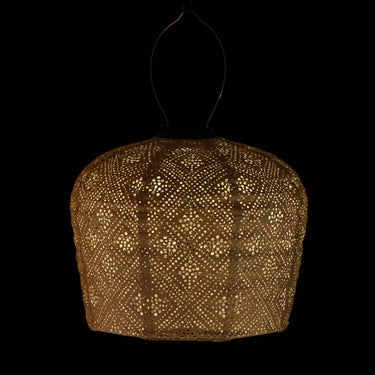 Vaalean roosan sävyinen aurinkokennolyhty | Ø30 x 28 cm | Topaze Arch