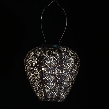 Luumun sävyinen aurinkokennolyhty | Ø20 x 20 cm | Occult Balloon