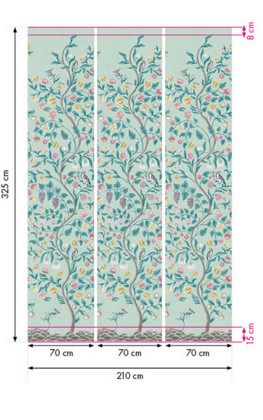 Mandalay Archipelago | non-woven paneelitapetti | National Trust Papers II