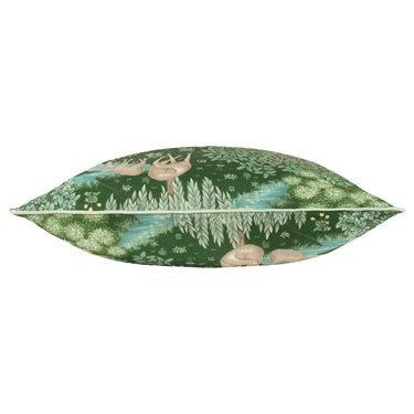 Forest green outdoor decorative pillow | 55 x 55 cm | The Brook