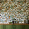 Animal Kingdom Pea | non-woven tapetti | Storybook Papers