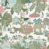 Animal Kingdom Puck | non-woven tapetti | Storybook Papers