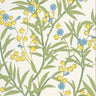 Bamboo Floral Blue Verditer | non-woven tapetti | National Trust Papers IV