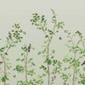 Bird & Bluebell Pea Green | non-woven tapetti | National Trust Papers III