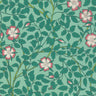 Briar Rose Green Verditer | non-woven tapetti | National Trust Papers III