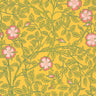 Briar Rose Indian Yellow | non-woven tapetti | National Trust Papers III