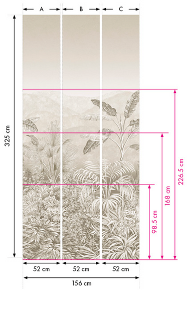 Capricorn Portland Stone | non-woven wallpaper | National Trust Papers IV