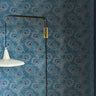 Carlton House Terrace Blue Plume | non-woven tapetti | London Wallpapers V