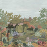 Castle Garden Sage Green | non-woven tapetti | In the Garden