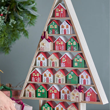 Calvin Calendar, Red, MDF L44xH61,5xW6 cm