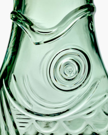 Carafe green | 10.6 x 7.5 x 29 cm | Fish & Fish