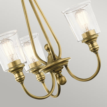 Chandelier brass | ⌀56 x 71.7 - 257.5 cm | Waverly |
